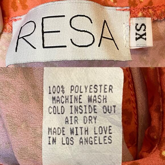 RESA Christi Leopard Print Ruched Mini Skirt size XS - Picture 5 of 6